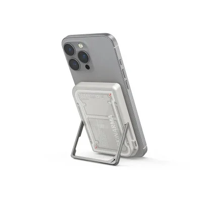 Skinarma Nexus 5000Mah Pd20W Magnetic Power Bank With Smart Kick-Stand - Light Grey